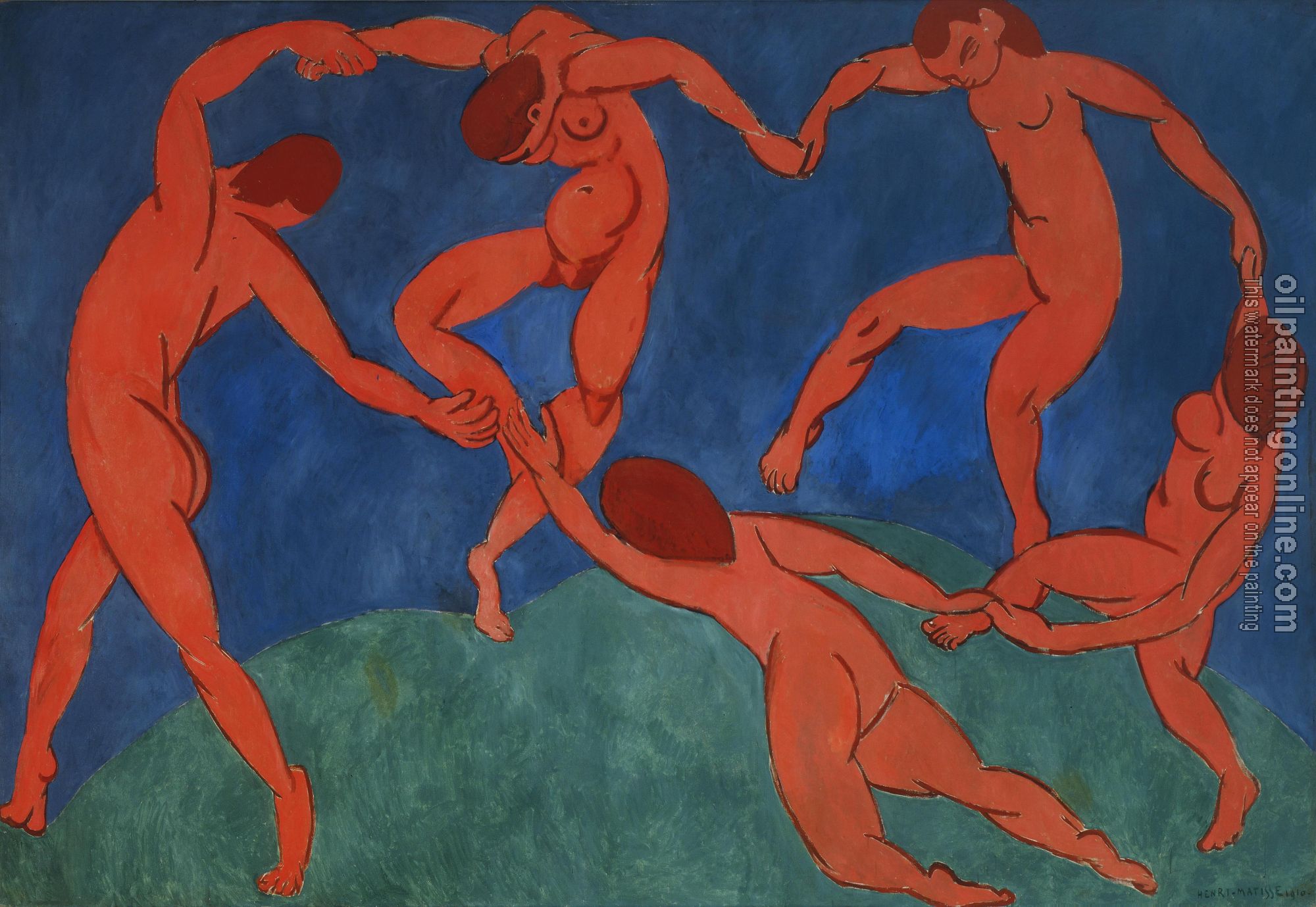 Matisse, Henri Emile Benoit - the dance